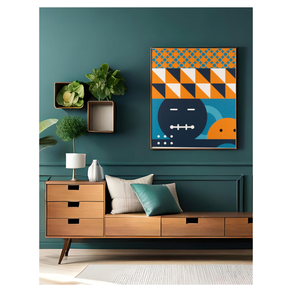 Digital Art Printed Acoustic Artwork